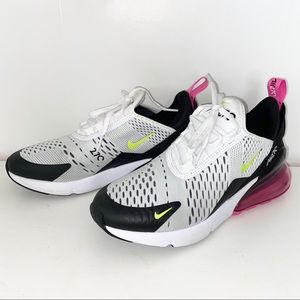 Nike Air Max 270 White Size 4.5Y Womens 6 SOLD